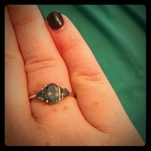 Genuine Mystic Topaz. Sterling Silver